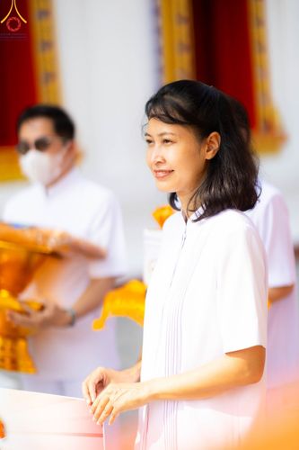 ภาพ No.96814:พิธีทอดกฐินสามัคคีทั่วไทย 5,000 วัด ณ วัดเสาธง จ.สุพรรณบุรี วันที่ 4 พฤศจิกายน พ.ศ. 2566