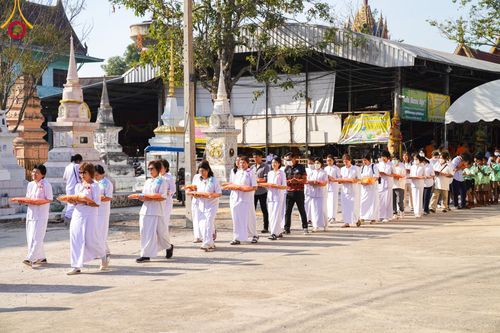 ภาพ No.106527:พิธีทอดผ้าป่าทำนุบำรุงศาสนสถาน ณ วัดใหม่นพรัตน์ ต.เนินมะปราง  อ.สองพี่น้อง จ.สุพรรณบุรี วันที่ 5 มกราคม พ.ศ. 2567