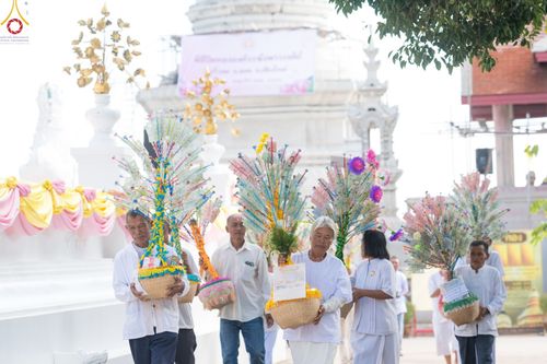 ภาพ No.94436:พิธีทอดกฐินสามัคคี เพื่อสร้างพระเจดีย์ ณ วัดกิ่วลม ต.บ่อหลวง อ.ฮอด จ.เชียงใหม่ วันเสาร์ที่ 11 พฤศจิกายน พ.ศ. 2566