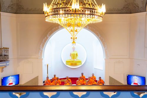 ภาพ No.92632:พิธีทอดกฐินวัดพระธรรมกายนอร์ธสวีเดน เพื่อปฏิสังขรณ์ ซ่อมแซมประตูและหน้าต่าง วันเสาร์ที่ 4 พฤศจิกายน พ.ศ. 2566 ณ เมือง แยฟเล่ ประเทศสวีเดน