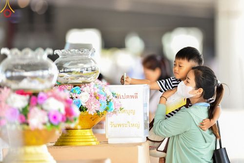 ภาพ No.211027:วันพฤหัสบดีที่ 13 มีนาคม พ.ศ. 2568  กิจกรรมวันพระ ขึ้น 15 ค่ำ เดือน 4 พิธีบุพเปตพลี ครั้งที่ 160 และ พิธีฉลองชัยสวดธัมจักรกัปปวัตนสูตร ครบ 7,196,000,000 จบ ณ วัดพระธรรมกาย