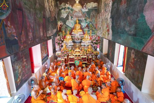 ภาพ No.101608:พิธีบรรพชาธรรมทายาท ในโครงการอุปสมบทบูชาธรรม มหาปูชนียาจารย์ พ.ศ. 2566 ณ วัดป่าโค จ.พระนครศรีอยุธยา วันที่ 9 ธันวาคม พ.ศ. 2566