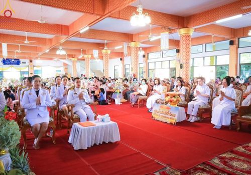 ภาพ No.96275:พิธีทอดกฐินสามัคคีทั่วไทย 5,000 วัด ณ วัดราษฎรบำรุง(วัดไก่หอบ) จ.ปทุมธานี วันที่ 19 พฤศจิกายน พ.ศ. 2566