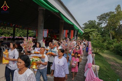 ภาพ No.169873:พิธีทอดกฐิน ณ วัดรัตนปทุม  จ.ร้อยเอ็ด ในโครงการกฐินสามัคคีทั่วไทย 30,000 วัด บูชาธรรม 80 ปี หลวงพ่อธัมมชโย โดยคณะศิษยานุศิษย์วัดพระธรรมกาย วันที่ 26 ตุลาคม พ.ศ. 2567