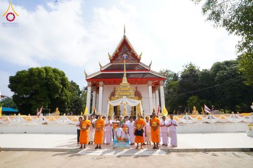 ภาพ No.182653:พิธีทอดกฐิน ณ วัดนาหนอง อ.เมือง จ.ราชบุรี ในโครงการทอดกฐินสามัคคีทั่วไทย 30,000 วัด บูชาธรรม 80 ปี หลวงพ่อธัมมชโย โดยคณะศิษยานุศิษย์วัดพระธรรมกาย วันที่ 9 พฤศจิกายน พ.ศ. 2567