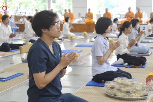 ภาพ No.162087:พิธีถวายภัตตาหารเมนูสวรรค์ เนื่องในวันออกพรรษา (ขึ้น 15 ค่ำ เดือน 11) วันพฤหัสบดีที่ 17 ตุลาคม พ.ศ. 2567 ณ หอฉันคุณยายอาจารย์ฯ วัดพระธรรมกาย