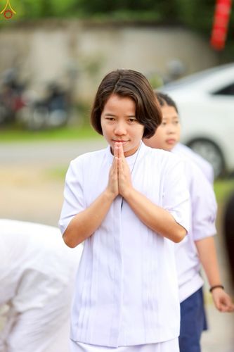 ภาพ No.228096:วันอาทิตย์ที่ 8 มิถุนายน พ.ศ. 2568 พิธีตักบาตรพระ 500 รูป ปีที่ 10 ณ ธุดงคสถานล้านนา อำเภอสันทราย จังหวัดเชียงใหม่