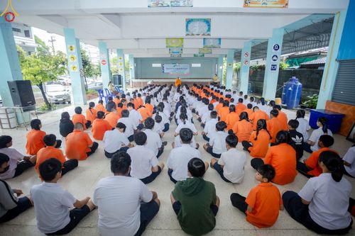 ภาพ No.87711:โครงการสมาธิเพื่อสันติภาพโลก  ธุดงค์สถานปราจีนบุรี โรงเรียนเทศบาล ๓ (วัดแก้วพิจิตร) ต.หน้าเมือง อ.เมือง จ.ปราจีนบุรี วันที่ 13 กันยายน พ.ศ. 2566