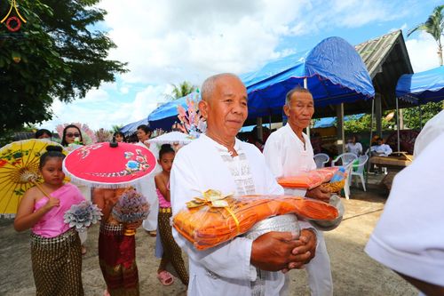 ภาพ No.95586:พิธีทอดกฐินสามัคคีทั่วไทย 5,000 วัด ณ วัดป่าแดง จ.เชียงราย วันที่ 16 พฤศจิกายน พ.ศ. 2566