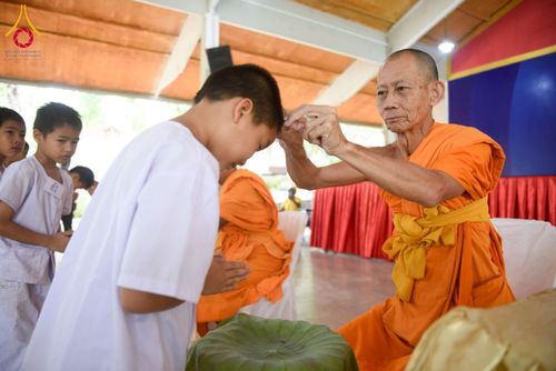 ภาพ No.214672:วันพฤหัสบดีที่ 3 เมษายน พ.ศ. 2568 พิธีปลงผมสามเณรฟื้นฟูทั่วไทย ณ ศูนย์ปฏิบัติธรรมบุญประสาน อ.ปากช่อง จ.นครราชสีมา