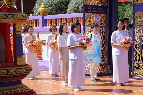 ภาพ No.172614:พิธีทอดกฐิน ณ วัดเฟื้อสุธรรม จ.เพชรบุรี ในโครงการกฐินสามัคคีทั่วไทย 30,000 วัด บูชาธรรม 80 ปี หลวงพ่อธัมมชโย โดยคณะศิษยานุศิษย์วัดพระธรรมกาย วันที่ 27 ตุลาคม พ.ศ. 2567