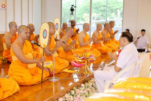 ภาพ No.268462:วันพฤหัสบดีที่ 23 ตุลาคม พ.ศ. 2568 พิธีทอดกฐินเพื่อสร้างกุฏิสงฆ์ ณ ศูนย์ปฏิบัติธรรมนานาชาติสะเดา จ.สงขลา