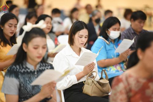 ภาพ No.122797:พิธีมอบโล่และใบประกาศเกียรติคุณ โครงการเจริญพระพุทธมนต์บทธัมมจักกัปปวัตนสูตร โรงเรียนที่มีผลการดำเนินกิจกรรมดีเด่น จังหวัดสระบุรี ณ ห้างทวีกิจ คอมเพล็กซ์ อ.เมือง จ.สระบุรี วันศุกร์ที่ 2 กุมภาพันธ์ พ.ศ. 2567