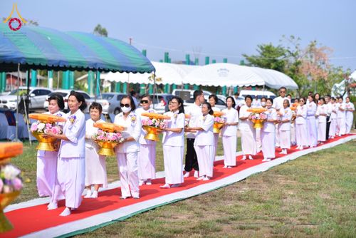 ภาพ No.131467:พิธีทอดผ้าป่ายกค้ำฟ้ามหามงคล อาคาร 80 ปี หลวงพ่อธัมมชโย ณ ศูนย์ปฏิบัติธรรมวิหารแดง ต.เจริญธรรม อ.วิหารแดง จ.สระบุรี วันที่ 17 มีนาคม พ.ศ. 2567