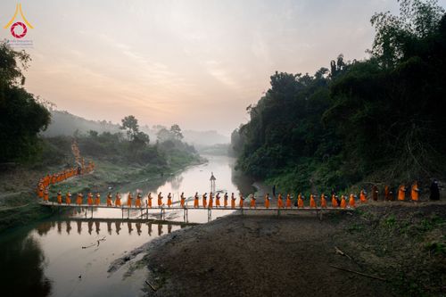 ภาพ No.130928:Photo Story ปฐมบรรพชาชาวพุทธมาร์มา Episode 4/5 วันที่ 13 กุมภาพันธ์พ.ศ. 2567 ณ วัดธัมจักร อรัญกุฏิ บังกลาเทศ