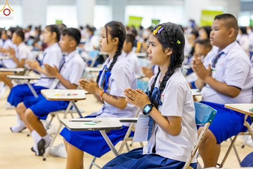 ภาพ No.104215:โครงการตอบปัญหาธรรมะทางก้าวหน้า ครั้งที่ 41 รอบชิงชนะเลิศระดับชาติ วันเสาร์ที่ 23 ธันวาคม พ.ศ. 2566 ณ ห้องแก้วสารพัดนึก วัดพระธรรมกาย จัดโดย ชมรมพุทธศาสตร์สากล