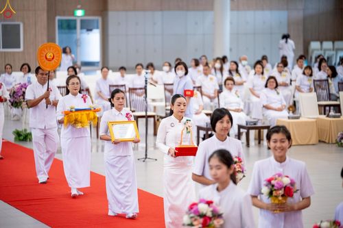 ภาพ No.241722:วันพุธที่ 27 สิงหาคม พ.ศ. 2568 พิธีมอบรางวัลเกียรติยศ แด่สามเณรที่สอบผ่าน โครงการสามเณรทรงปาฏิโมกข์ ปีที่ 3/2568 ณ ค่ายจองแชมป์ หมู่กฏิสามเณรเปรียญธรรม วัดพระธรรมกาย