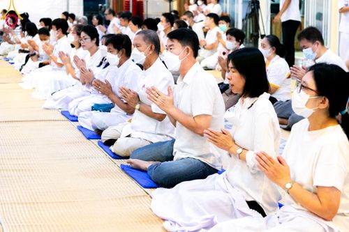 ภาพ No.115591:พิธีถวายภัตตาหารเป็นสังฆทาน แด่คณะพระธรรมยาตรา ปีที่ 12 วันที่ 20 มกราคม พ.ศ. 2567 ณ วัดโบสถ์(บน) บางคูเวียง จ.นนทบุรี