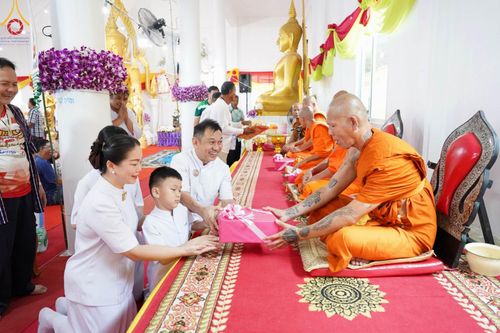 ภาพ No.96911:พิธีทอดกฐินสามัคคีทั่วไทย 5,000 วัด ณ วัดบวรศิริธรรม จ.สุพรรณบุรี วันที่ 12 พฤศจิกายน พ.ศ. 2566