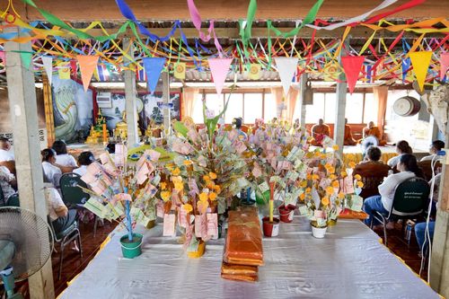 ภาพ No.252379:วันที่ 11 ตุลาคม พ.ศ. 2568 พิธีทอดกฐินสามัคคีทั่วไทย 30,000 วัด โดยคณะศิษยานุศิษย์ บูชาธรรม 81 ปี หลวงพ่อธัมมชโย ณ ที่พักสงฆ์ธรรมเจริญ ต.หงษ์เจริญ อ.ท่าแซะ จ.ชุมพร