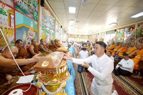 ภาพ No.269116:วันที่ 27 ตุลาคม พ.ศ. 2568 พิธีทอดกฐินสามัคคีทั่วไทย ณ วัดถ้ำปุ่ม ต.โป่งงาม อ.แม่สาย จ.เชียงราย โดยคณะศิษยานุศิษย์ บูชาธรรม 81 ปี หลวงพ่อธัมมชโย