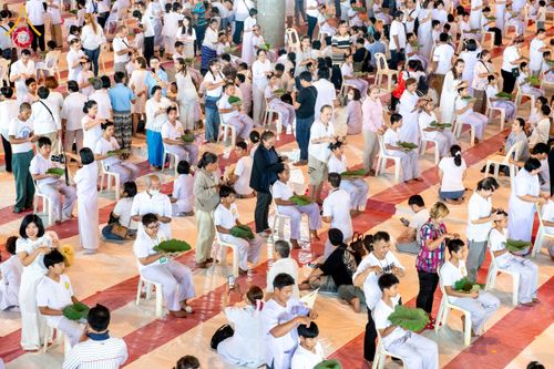 ภาพ No.214238:วันอาทิตย์ที่ 30 มีนาคม พ.ศ. 2568  พิธีปลงผมสามเณรฟื้นฟูทั่วไทย ณ มหารัตนวิหารคด คอร์ 22 วัดพระธรรมกาย จ.ปทุมธานี