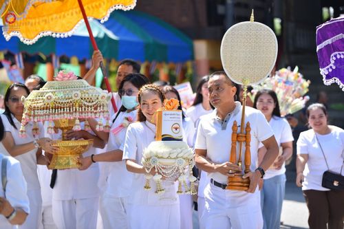 ภาพ No.98294:พิธีทอดกฐินสามัคคีทั่วไทย 5,000 วัด ณ วัดหนองขาม ตำบลห้วยทรายเหนือ อำเภอชะอำ จังหวัดเพชรบุรี วันที่ 24 พฤศจิกายน พ.ศ. 2566