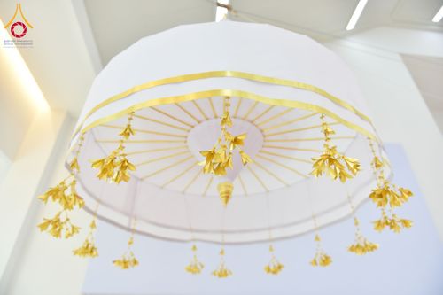 ภาพ No.152452:พิธียกฉัตรขาว 5 ชั้น กางกั้นถวายองค์พระประธาน อาคารปฏิบัติธรรมวัดสายสุวพรรณ ต.คลองสี่ อ.คลองหลวง จ.ปทุมธานี วันเสาร์ที่ 7 กันยายน พ.ศ. 2567