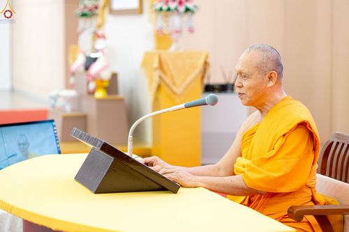 ภาพ No.246499:วันที่ 17 กันยายน พ.ศ. 2568 พิธีรับดวงแก้วนักเรียนบาลี "ดวงแก้วยกชั้นให้ลั่นจักรวาล" ณ ห้องเทวสภา วัดพระธรรมกาย