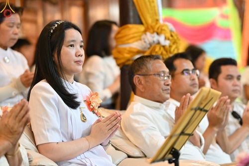 ภาพ No.97415:พิธีทอดกฐินสามัคคีทั่วไทย 5,000 วัด ณ วัดสุทธาวาส เพชรบุรี วันที่ 18 พฤศจิกายน พ.ศ. 2566