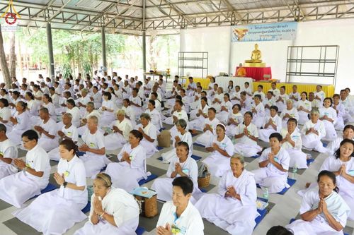 ภาพ No.152367:พิธีมอบสไบแก้ว โครงการอบรมอุบาสิกาแก้วจังหวัดบุรีรัมย์รุ่นที่ 1 วันที่ 6-8 กันยายน พ.ศ. 2567