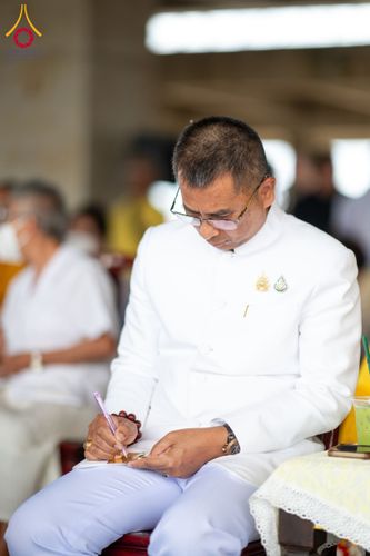 ภาพ No.152562:พิธีเททองหล่อพระพุทธรูปประจำสัตตมหาสถาน ธรรมอุทยานอุโบสถวัดสายสุวพรรณ - กิจกรรมปลูกต้นไม้เฉลิมพระเกียรติ พระบาทสมเด็จพระเจ้าอยู่หัว วันที่ 26 กรกฎาคม พ.ศ. 2567