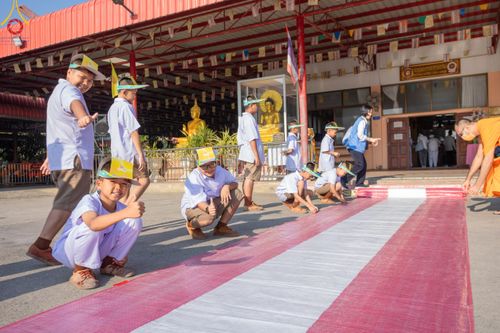 ภาพ No.192086:พิธีทอดผ้าป่าทำนุบำรุงศาสนสถาน ณ วัดนราภิรมย์ ตำบลนราภิรมย์ อำเภอบางเลน จังหวัดนครปฐม ในโครงการธรรมยาตรา กตัญญูบูชา มหาปูชนียาจารย์ พระมงคลเทพมุนี(สด จนฺทสโร) พระผู้ปราบมาร อนุสรณ์สถาน 7 แห่ง ปีที่ 13 วันที่ 9 มกราคม พ.ศ. 2568