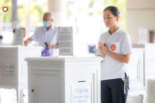 ภาพ No.100104:พิธีบุพเปตพลี  ครั้งที่ 143 วันที่ 27 พฤศจิกายน พ.ศ. 2566 วันพระ ขึ้น 15 ค่ำ เดือน 12 ณ หอฉันคุณยายอาจารย์ฯ วัดพระธรรมกาย