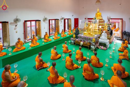 พิธีจุดประทีปถวายเป็นพุทธบูชา และบูชาธรรมมหาปูชนียาจารย์ พระมงคลเทพมุนี(สด จนฺทสโร) ในโครงการธรรมยาตรา กตัญญูบูชา มหาปูชนียาจารย์ พระมงคลเทพมุนี(สด จนฺทสโร) พระผู้ปราบมาร อนุสรณ์สถาน 7 แห่ง ปีที่ 12 วันที่ 14 มกราคม พ.ศ. 2567 ณ วัดสองพี่น้อง อ.สองพี่น้อง