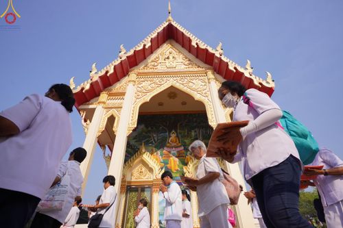 ภาพ No.115222:พิธีทอดผ้าป่าทำนุบำรุงศาสนสถาน ณ วัดลำพญา ต.ลำพญา อ.บางเลน จ.นครปฐม วันที่ 19 มกราคม พ.ศ. 2567