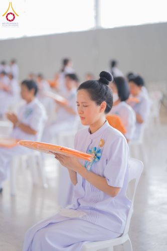 ภาพ No.134259:พิธีทอดผ้าป่าสมทบ มหาสังฆทาน 10,000 วัด ทั่วไทย วันอาทิตย์ต้นเดือนที่ 7 เมษายน พ.ศ.2567 ณ ห้องแก้วสารพัดนึก 1 สภาธรรมกายสากล  วัดพระธรรมกาย จ.ปทุมธานี