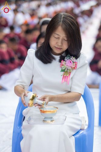 ภาพ No.351489:วันที่ 22 กันยายน พ.ศ. 2569  พิธีตักบาตรสามเณรธรรมทายาท โครงการบรรพชาพัฒนาคุณธรรม จริยธรรม  สำหรับนักเรียนนายสิบตำรวจ (นสต.) รุ่นที่ 16 ศูนย์ฝึกอบรมตำรวจภูธรภาค 1  ณ วัดพระพุทธบาทราชวรมหาวิหาร