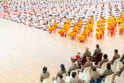 ภาพ No.349066:วันที่ 16 กันยายน พ.ศ. 2569 พิธีเปิดบรรพชาและปฏิบัติธรรม นสต. รุ่นที่ 16 ศูนย์ฝึกอบรมตำรวจภูธรภาค 1 ณ สภาธรรมกายสากล วัดพระธรรมกาย