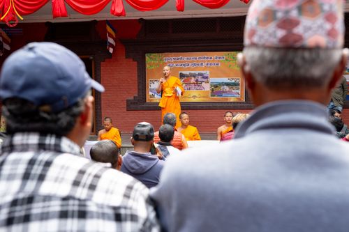ภาพ No.313164:วันอังคารที่ 10 มีนาคม พ.ศ. 2569 ประมวลภาพบรรยากาศวันแรก โครงการบวชธรรมทายาท ประเทศเนปาล ณ วัดอเชศวร (Aksheswar Mahavihar )