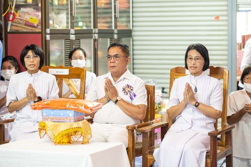 ภาพ No.303685:วันที่ 27 มกราคม พ.ศ. 2569 พิธีทอดผ้าป่าทำนุบำรุงศาสนสถาน ณ วัดตะเคียน อ.บางกรวย จ.นนทบุรี ในโครงการธรรมยาตรา กตัญญูบูชา มหาปูชนียาจารย์ พระมงคลเทพมุนี(สด จนฺทสโร) พระผู้ปราบมาร อนุสรณ์สถาน 7 แห่ง ปีที่ 14