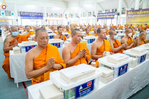 ภาพ No.87350:พิธีถวายสังฆทาน 323 วัด 4 จังหวัดชายแดนภาคใต้  ปีที่ 19 ครั้งที่ 165 พิธีมอบกองทุนหนุนแรงใจช่วยครูใต้  ปีที่ 16 ครั้งที่ 130 และพิธีทำบุญอุทิศส่วนกุศลให้ผู้วายชนม์ ณ วัดพุทธภูมิ อ.เมือง จ.ยะลา วันเสาร์ที่ 9 กันยายน พ.ศ. 2566