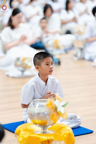 ภาพ No.206929:พิธีถวายโคมมาฆประทีป น้อมถวายเป็นพุทธบูชา แด่คณะพระภิกษุ สามเณร วัดพระธรรมกาย วันอาทิตย์ที่ 9 กุมภาพันธ์ พ.ศ. 2568 ณ ห้องแก้วสารพัดนึก 2 สภาธรรมกายสากล วัดพระธรรมกาย จังหวัดปทุมธานี