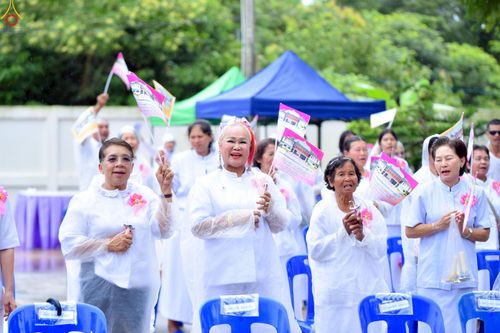 ภาพ No.249985:วันอังคารที่ 30 กันยายน พ.ศ. 2568 พิธีตอกเสามงคลต้นแรกอาคารเศรษฐีถาวร ที่พักผู้มาปฏิบัติธรรม ณ ศูนย์ปฏิบัติธรรมจันทบุรี