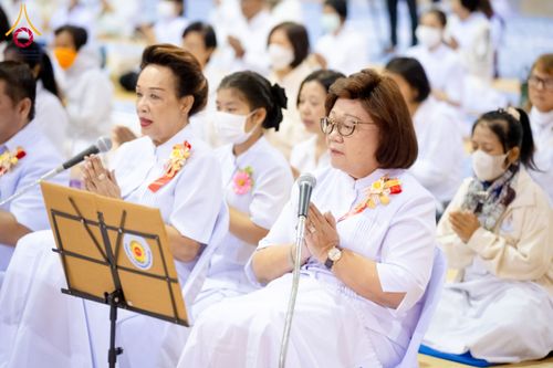ภาพ No.203711:พิธีถวายภัตตาหารเป็นสังฆทาน แด่พระธรรมยาตรา ณ วัดพระธรรมกาย ตำบลคลองสาม อำเภอคลองหลวง จังหวัดปทุมธานี ในโครงการธรรมยาตรา กตัญญูบูชา มหาปูชนียาจารย์ พระมงคลเทพมุนี(สด จนฺทสโร) พระผู้ปราบมาร อนุสรณ์สถาน 7 แห่ง ปีที่ 13 วันที่ 30 มกราคม พ.ศ. 2568