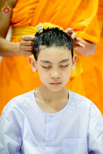 ภาพ No.213577:วันเสาร์ที่ 29 มีนาคม พ.ศ. 2568 พิธีปลงผม โครงการสามเณรยุวธรรมทายาท รุ่นที่ 33 โครงการสามเณรมัชฌิมธรรมทายาท รุ่นที่ 29 ณ ห้องปฏิบัติธรรมวิหารคด คอร์ 13 วัดพระธรรมกาย