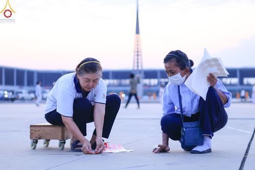 ภาพ No.122432:V.23 อีกนิด การเตรียมงาน เก็บงาน การรับบุญของเจ้าหน้าที่หน่วยงานต่างๆ เพื่อโครงการธรรมยาตรา ปีที่ 12 ระหว่างวันที่ 2 - 31 มกราคม พ.ศ. 2567