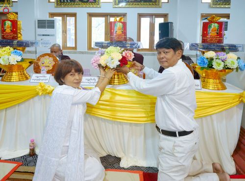 ภาพ No.261510:วันที่ 26 ตุลาคม พ.ศ. 2568 พิธีทอดกฐินสามัคคีไทย-เมียนมา บูชาธรรมอายุวัฒนมงคล 81 ปี หลวงพ่อธมฺมชโย ณ วัดมินจาวน์ ประเทศสาธารณรัฐแห่งสหภาพเมียนมา 