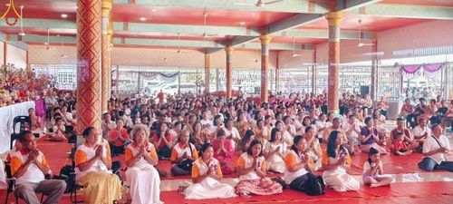 ภาพ No.179287:พิธีทอดกฐิน ณ วัดถ้ำคีรีวงศ์ อ.เปิ้นดัง รัฐเคด้าห์ ประเทศมาเลเซีย ในโครงการกฐินสามัคคีทั่วไทย 30,000 วัด บูชาธรรม 80 ปี หลวงพ่อธัมมชโย โดยคณะศิษยานุศิษย์วัดพระธรรมกาย วันที่ 1 พฤศจิกายน พ.ศ. 2567