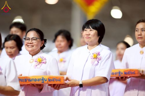 ภาพ No.264530:วันอาทิตย์ที่ 2 พฤศจิกายน พ.ศ. 2568 พิธีทอดกฐินสามัคคี ณ สภาธรรมกายสากล วัดพระธรรมกาย